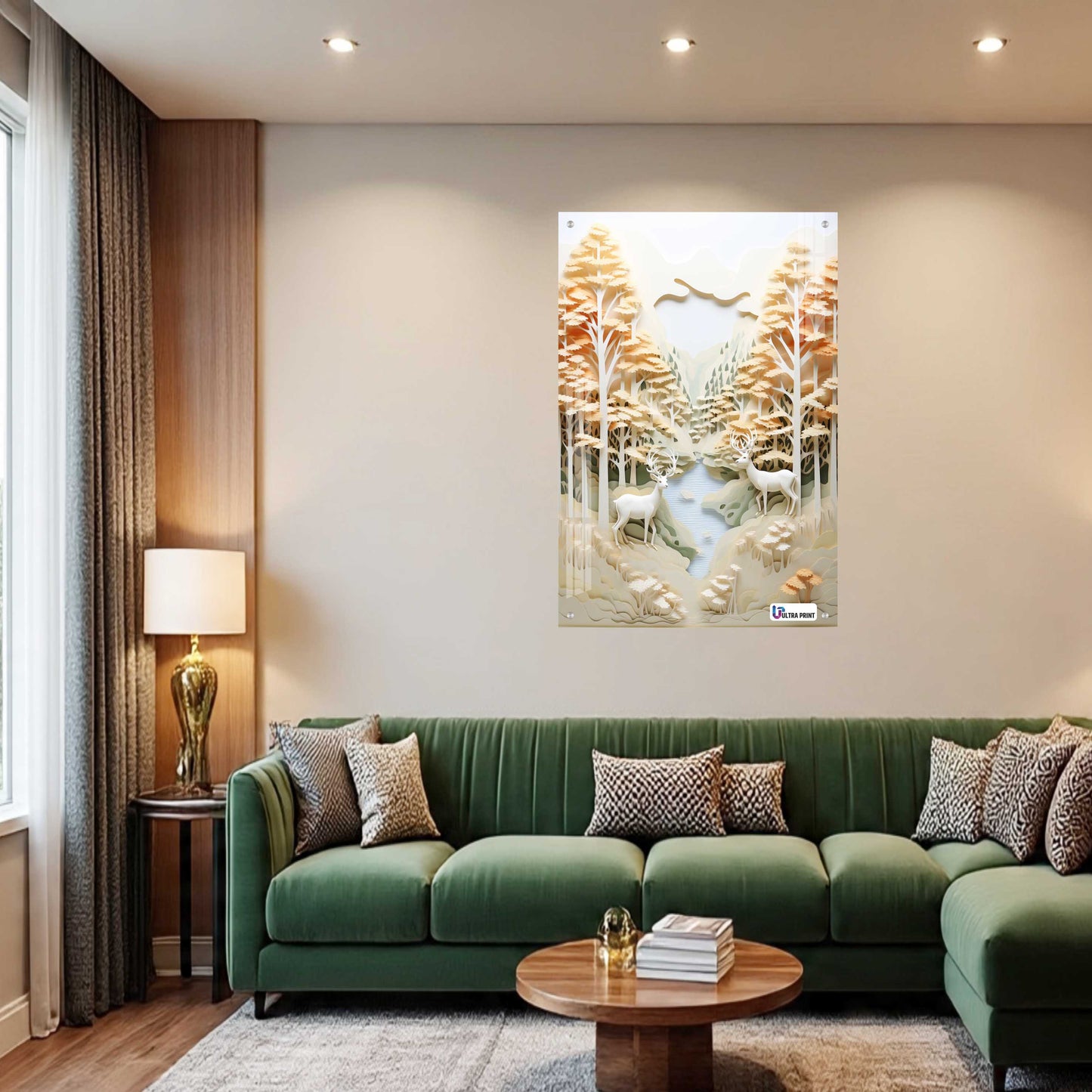 Abstract Luxury Acrylic Wall Decor