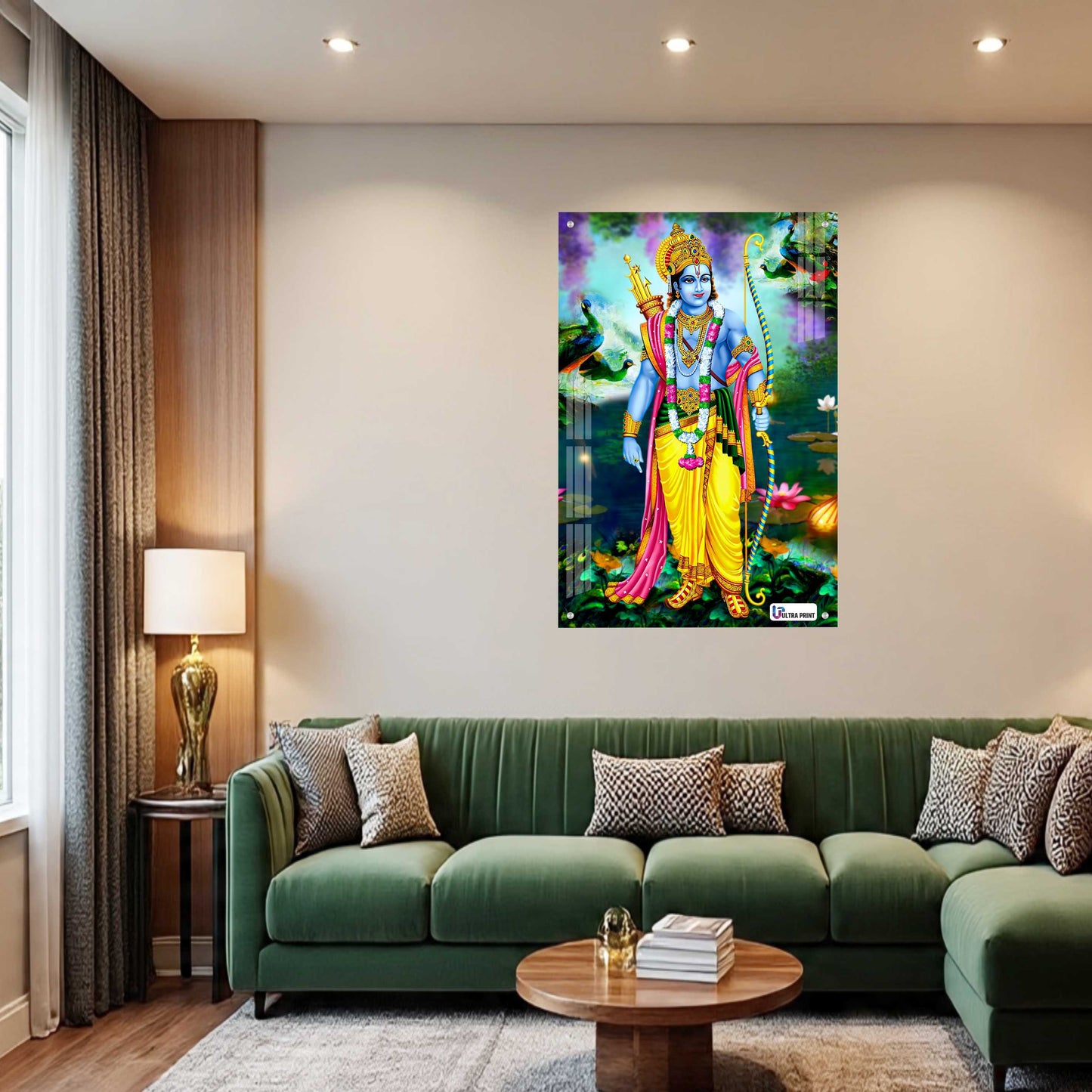 Lord Ram Rajyabhishek Premium Acrylic Wall Frame