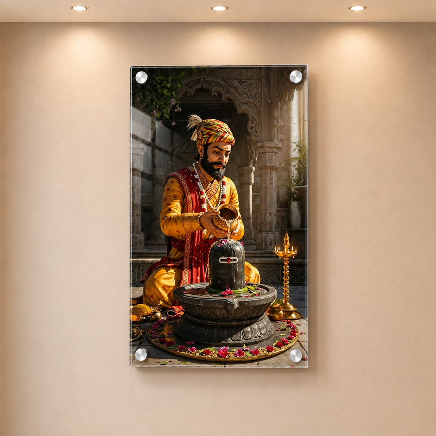 Chhatrapati Shivaji Maharaj Acrylic Frame