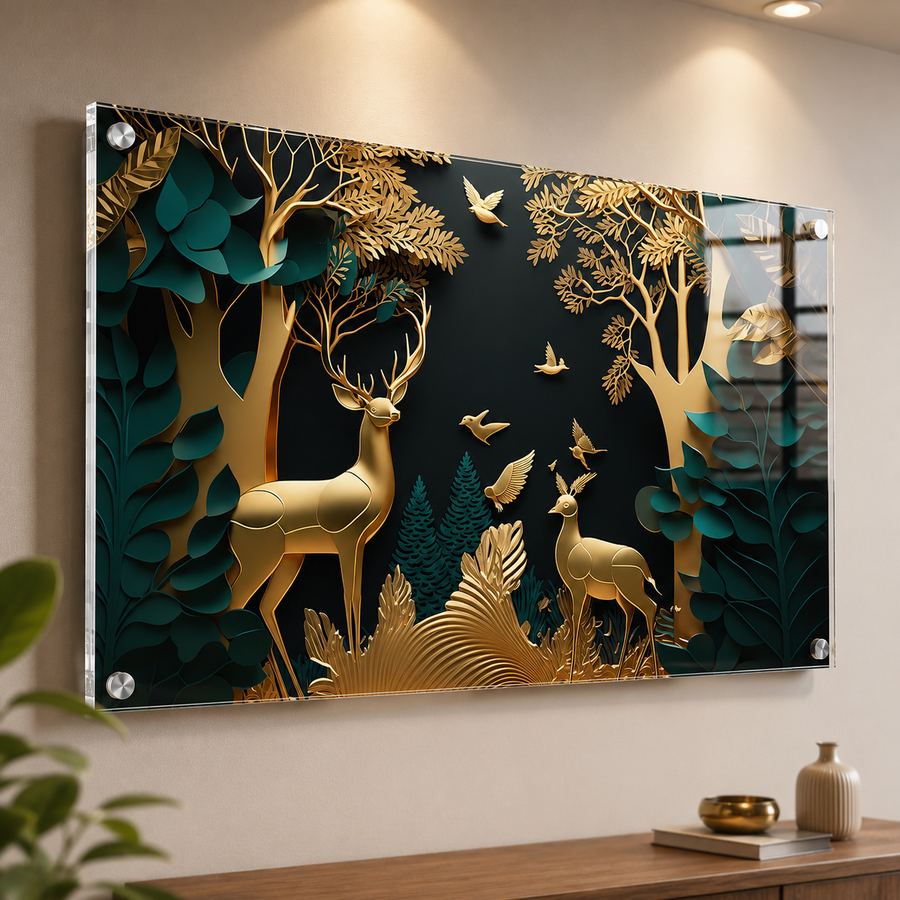 Luxury Crystal Wall Art