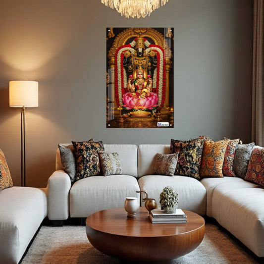 Laxmi Balaji Premium Acrylic Wall Art