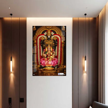 Laxmi Balaji Premium Acrylic Wall Art