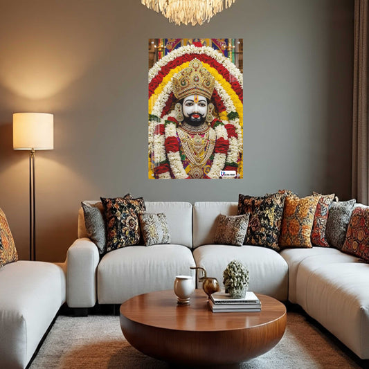 Khatu Shyam Ji Acrylic Photo Frame