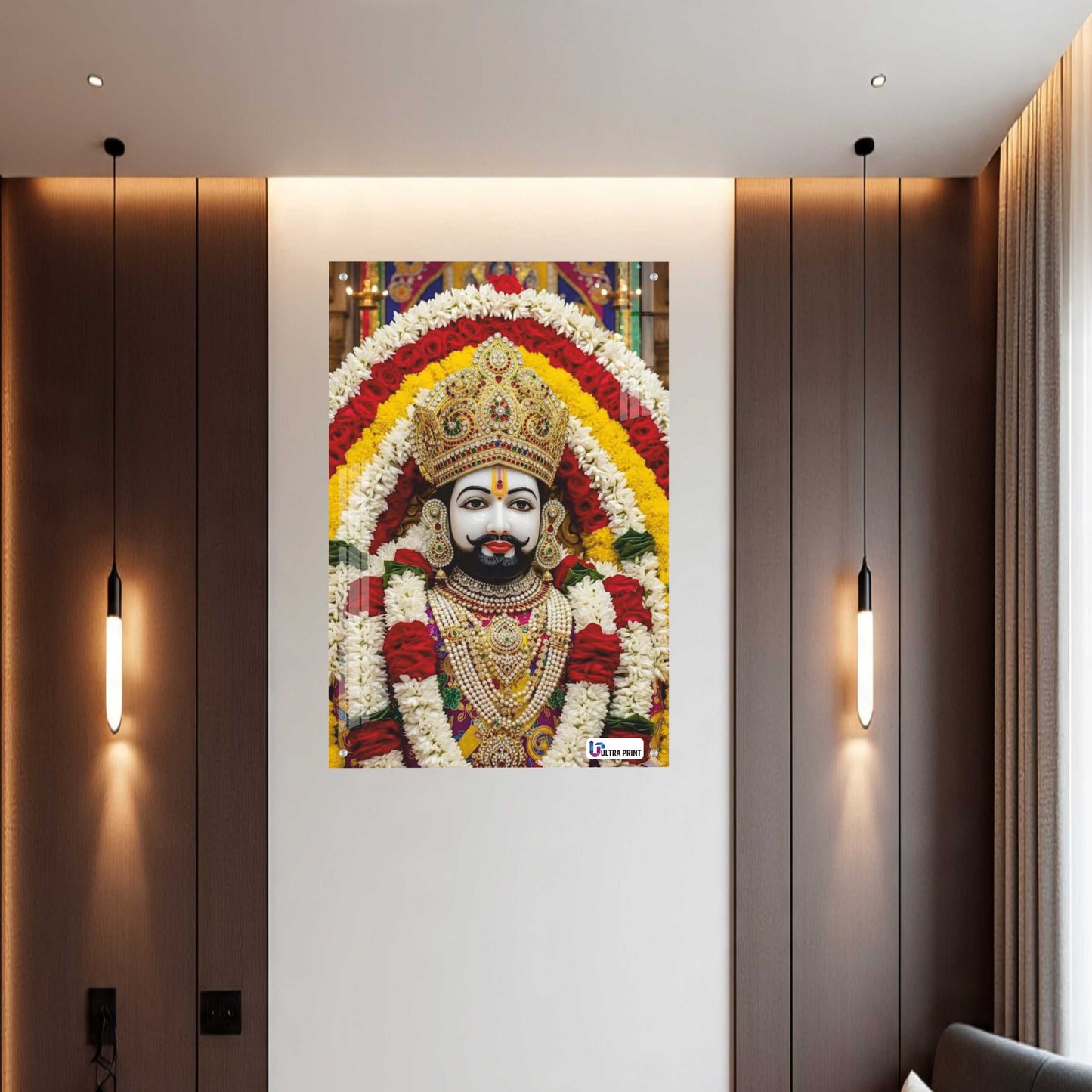 Khatu Shyam Ji Acrylic Photo Frame