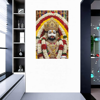 Khatu Shyam Ji Acrylic Photo Frame