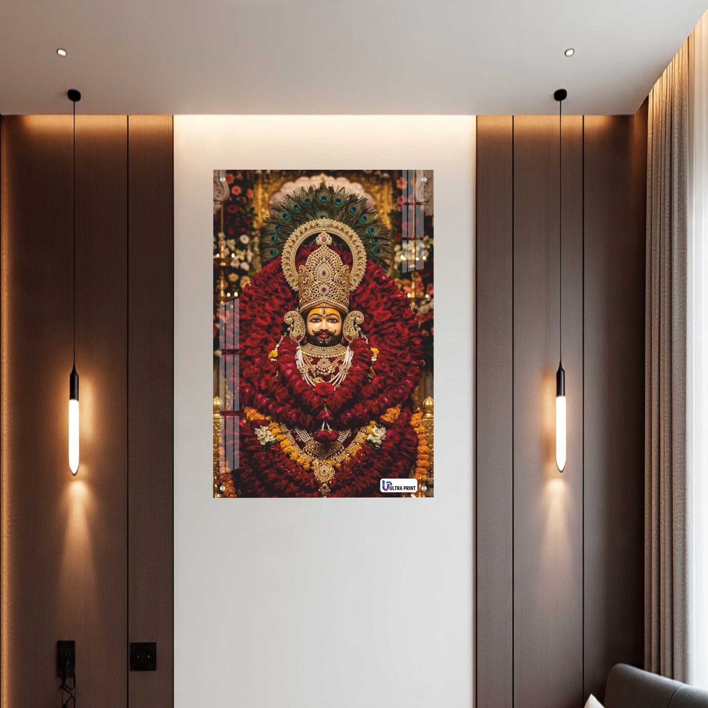 Khatu Shyam Ji Acrylic Photo Frame