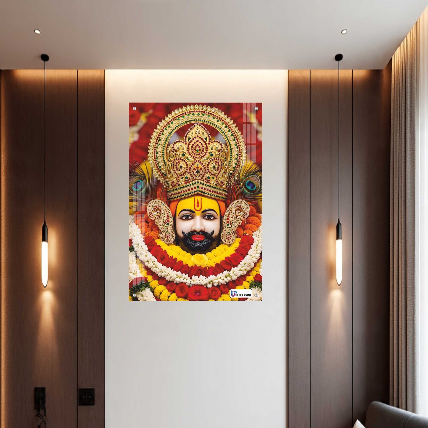 Khatu Shyam Ji Acrylic Photo Frame