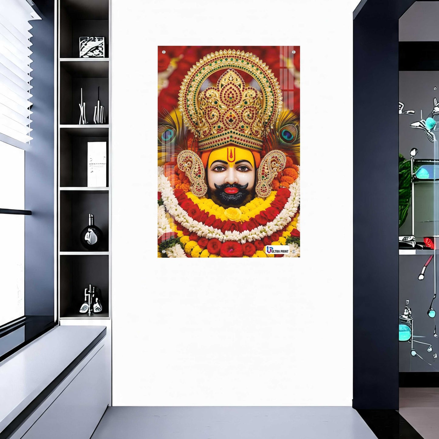 Khatu Shyam Ji Acrylic Photo Frame