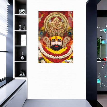Khatu Shyam Ji Acrylic Photo Frame