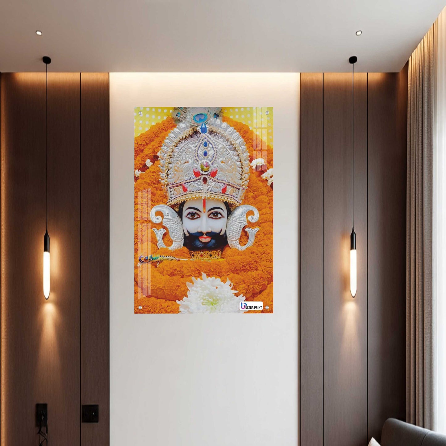 Khatu Shyam Ji Acrylic Photo Frame