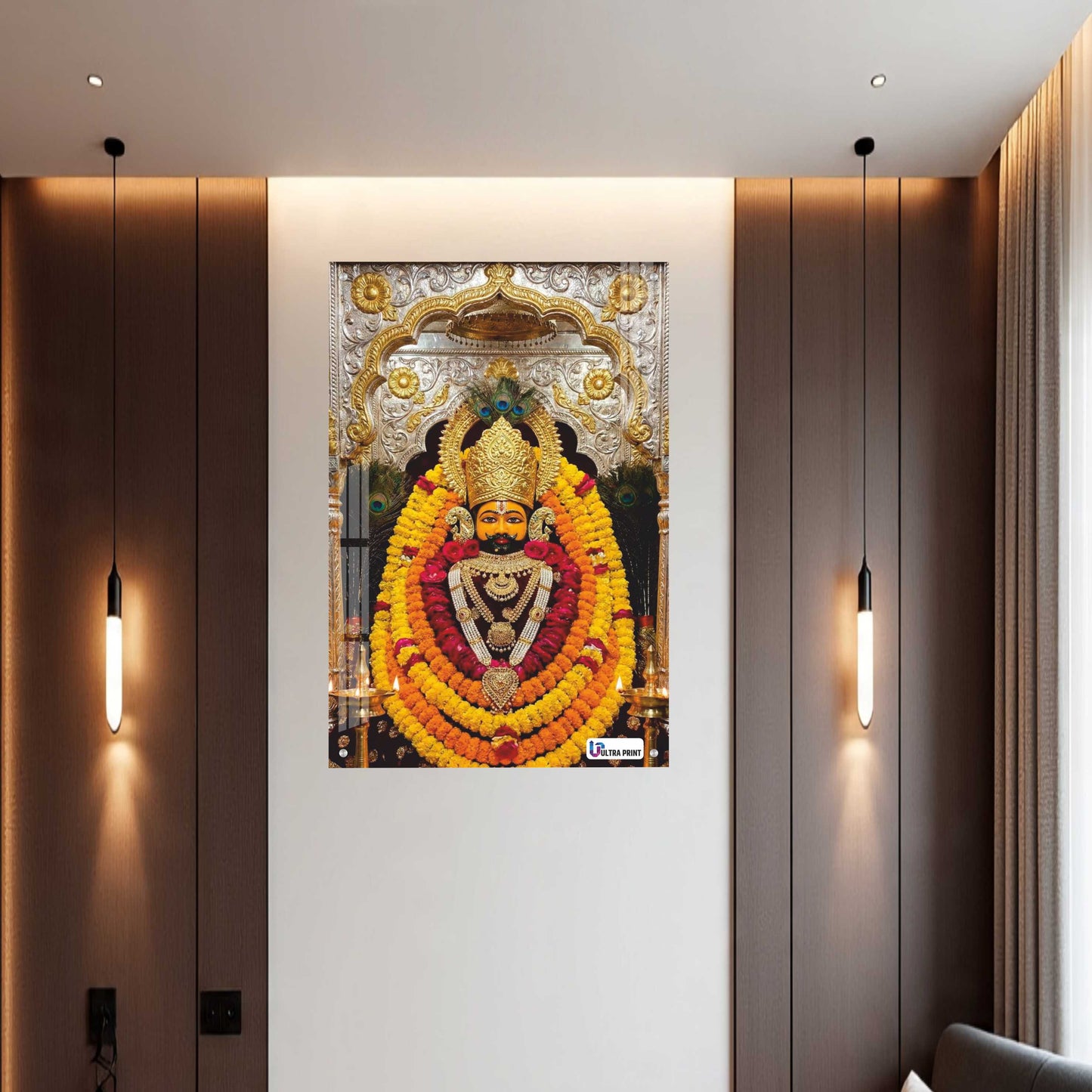 Khatu Shyam Ji Acrylic Photo Frame