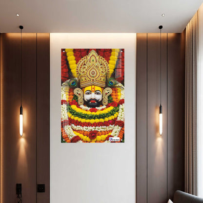 Khatu Shyam Ji Acrylic Photo Frame