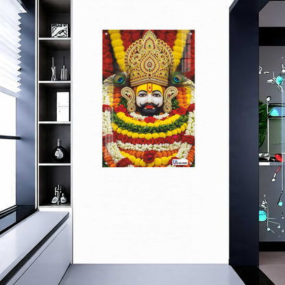 Khatu Shyam Ji Acrylic Photo Frame