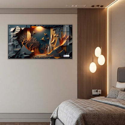 Mystic Canyon Forest Acrylic Wall Art