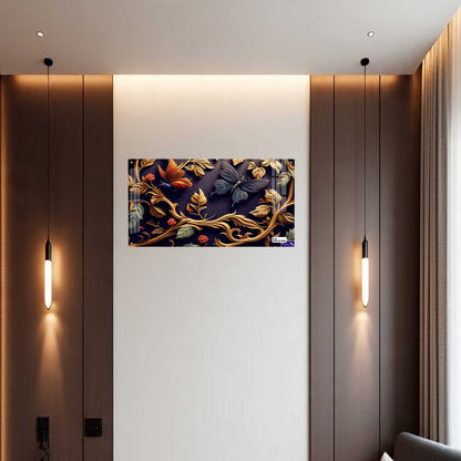 Royal Botanical Butterfly Acrylic Wall Art