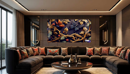 Royal Botanical Butterfly Acrylic Wall Art