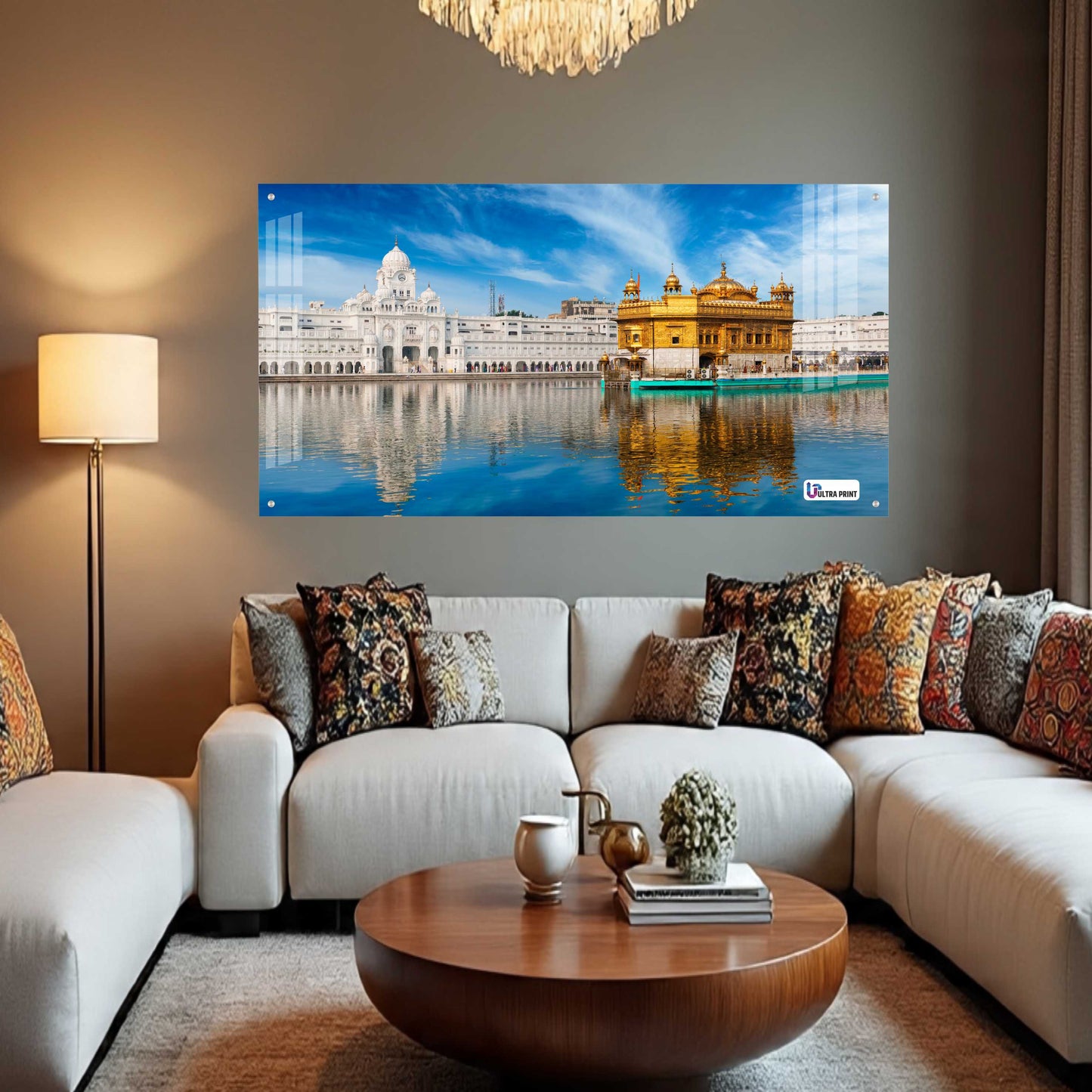 Golden Temple Amritsar Sacred Reflection Acrylic Wall Art