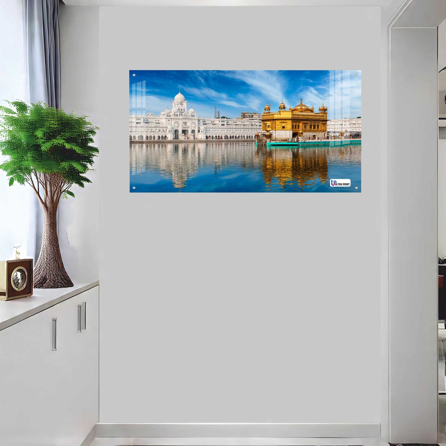 Golden Temple Amritsar Sacred Reflection Acrylic Wall Art