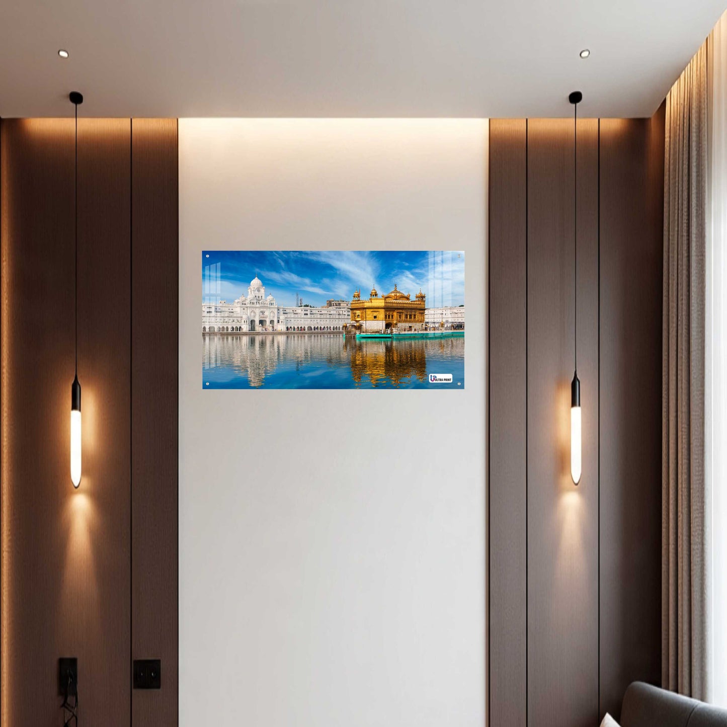Golden Temple Amritsar Sacred Reflection Acrylic Wall Art