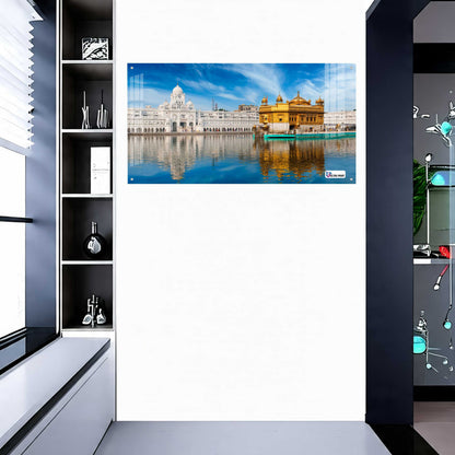 Golden Temple Amritsar Sacred Reflection Acrylic Wall Art