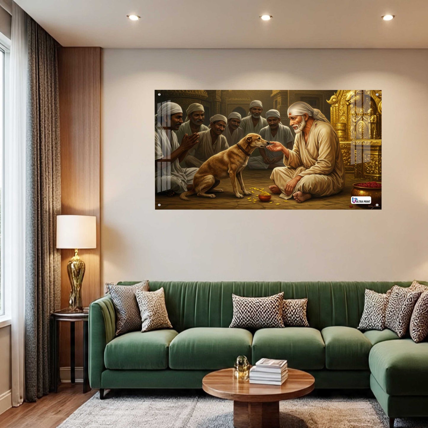 Shirdi Sai Baba Blessing Acrylic Wall Art