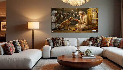 Shirdi Sai Baba Blessing Acrylic Wall Art