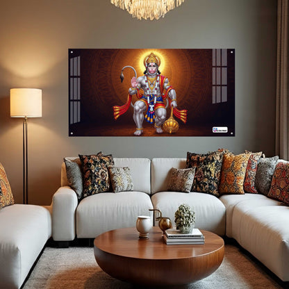 Blessing Hanuman Spiritual Power Acrylic Wall Art