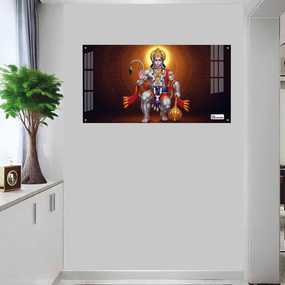 Blessing Hanuman Spiritual Power Acrylic Wall Art