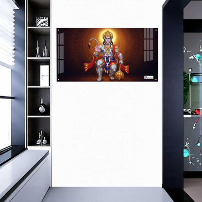 Blessing Hanuman Spiritual Power Acrylic Wall Art