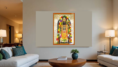 Ram Darbar Divine Family Premium Acrylic Wall Art