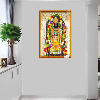 Ram Darbar Divine Family Premium Acrylic Wall Art