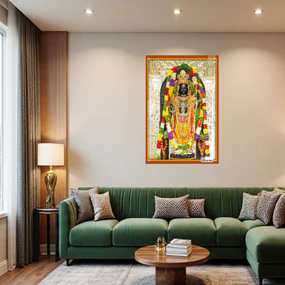 Ram Darbar Divine Family Premium Acrylic Wall Art