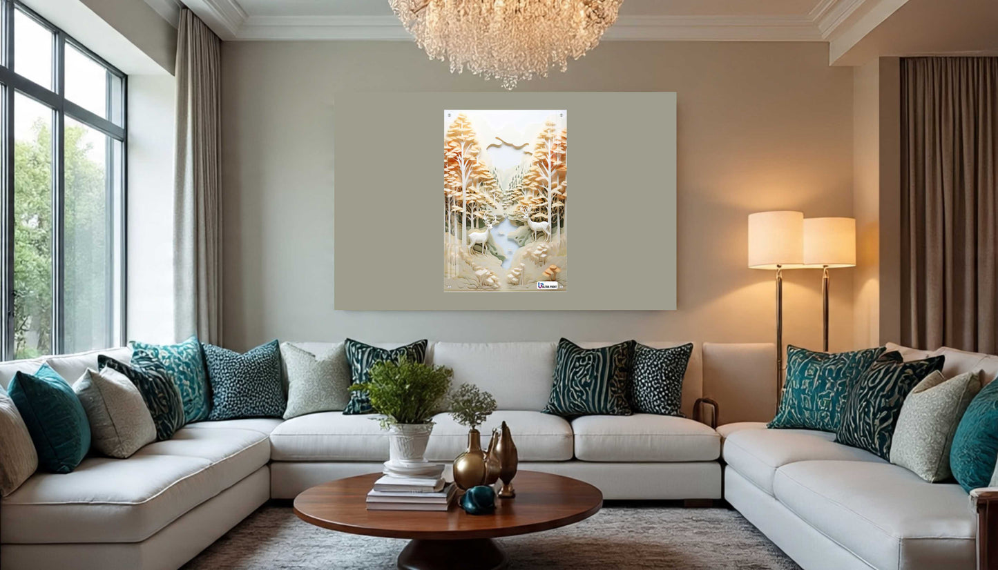 Abstract Luxury Acrylic Wall Decor