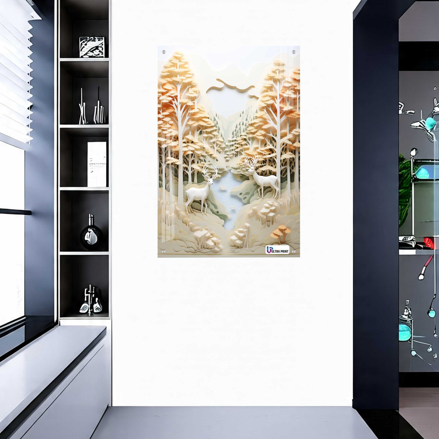 Abstract Luxury Acrylic Wall Decor