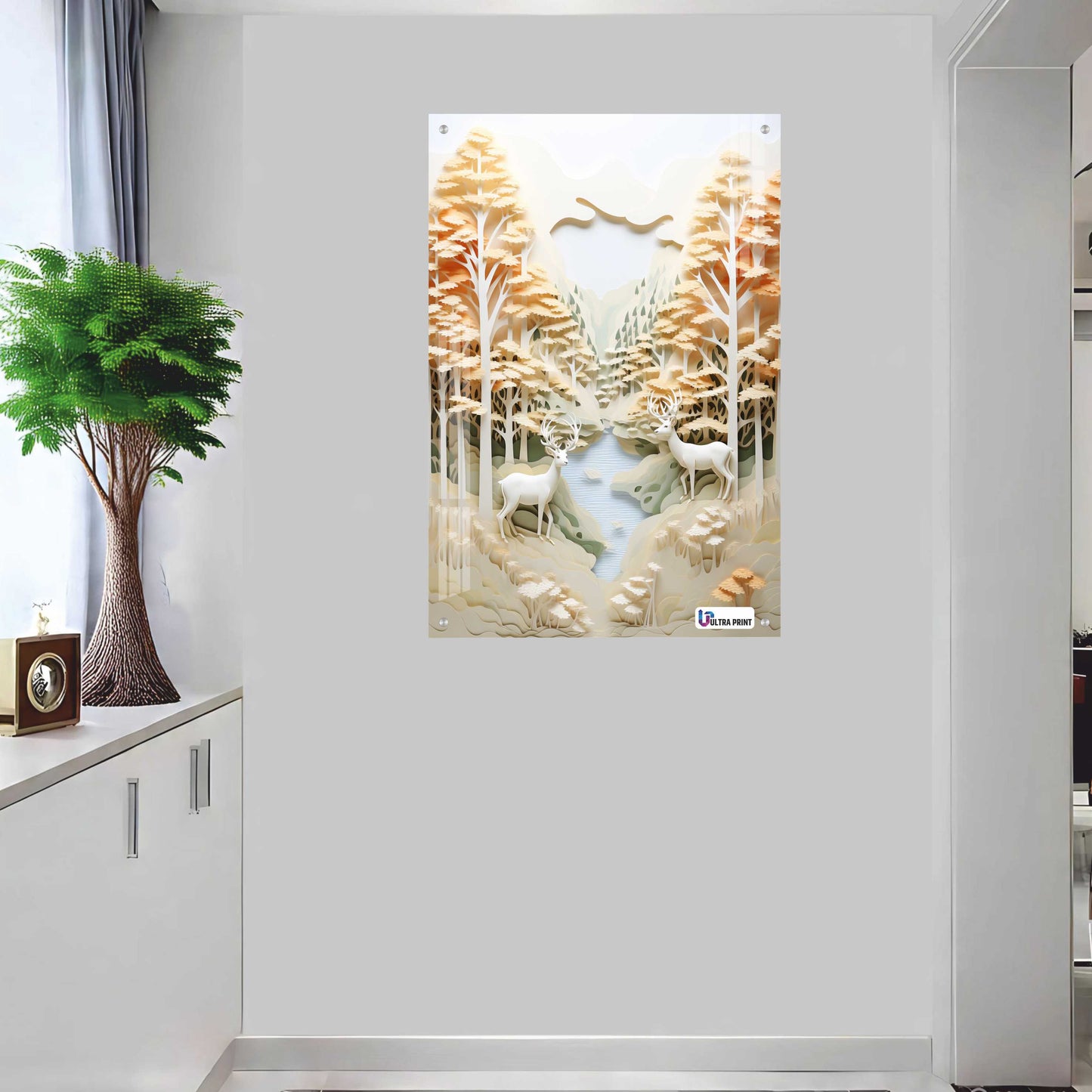 Abstract Luxury Acrylic Wall Decor