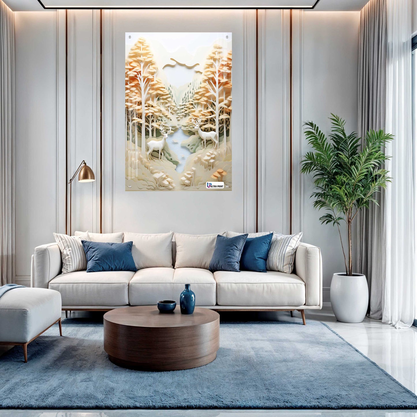 Abstract Luxury Acrylic Wall Decor