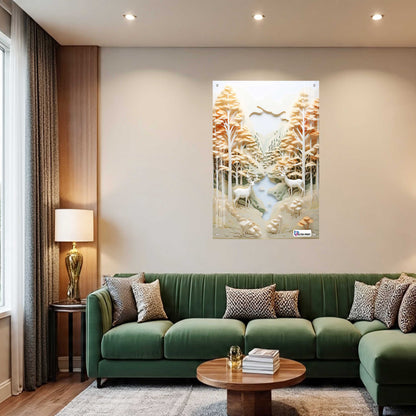 Abstract Luxury Acrylic Wall Decor