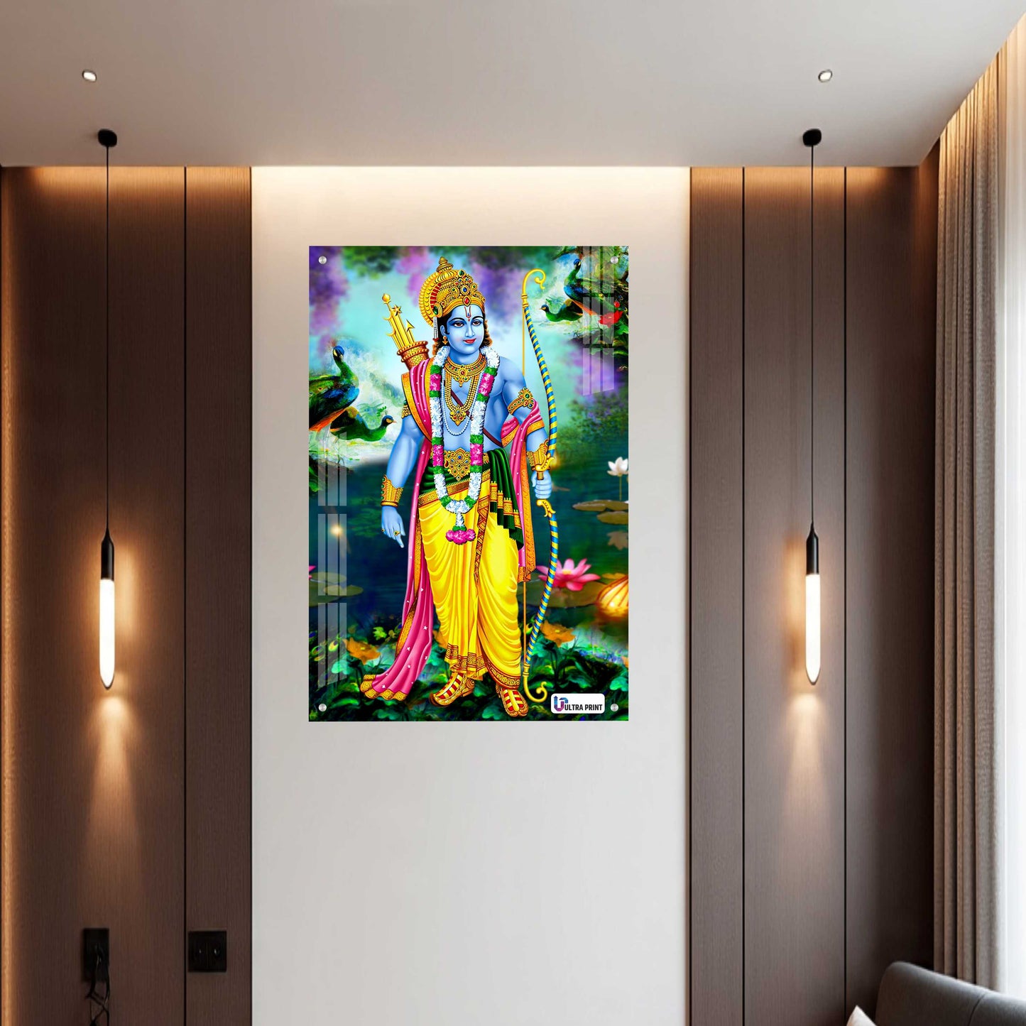 Lord Ram Rajyabhishek Premium Acrylic Wall Frame