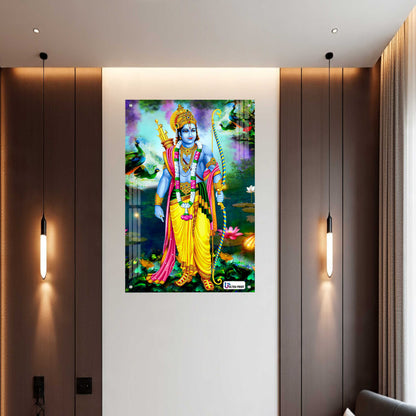 Lord Ram Rajyabhishek Premium Acrylic Wall Frame