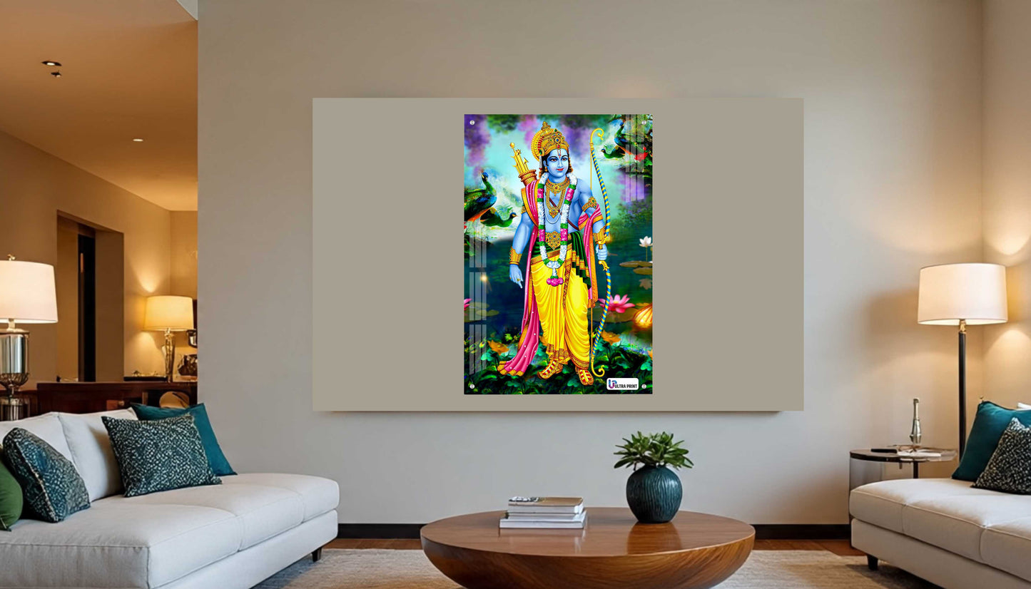 Lord Ram Rajyabhishek Premium Acrylic Wall Frame