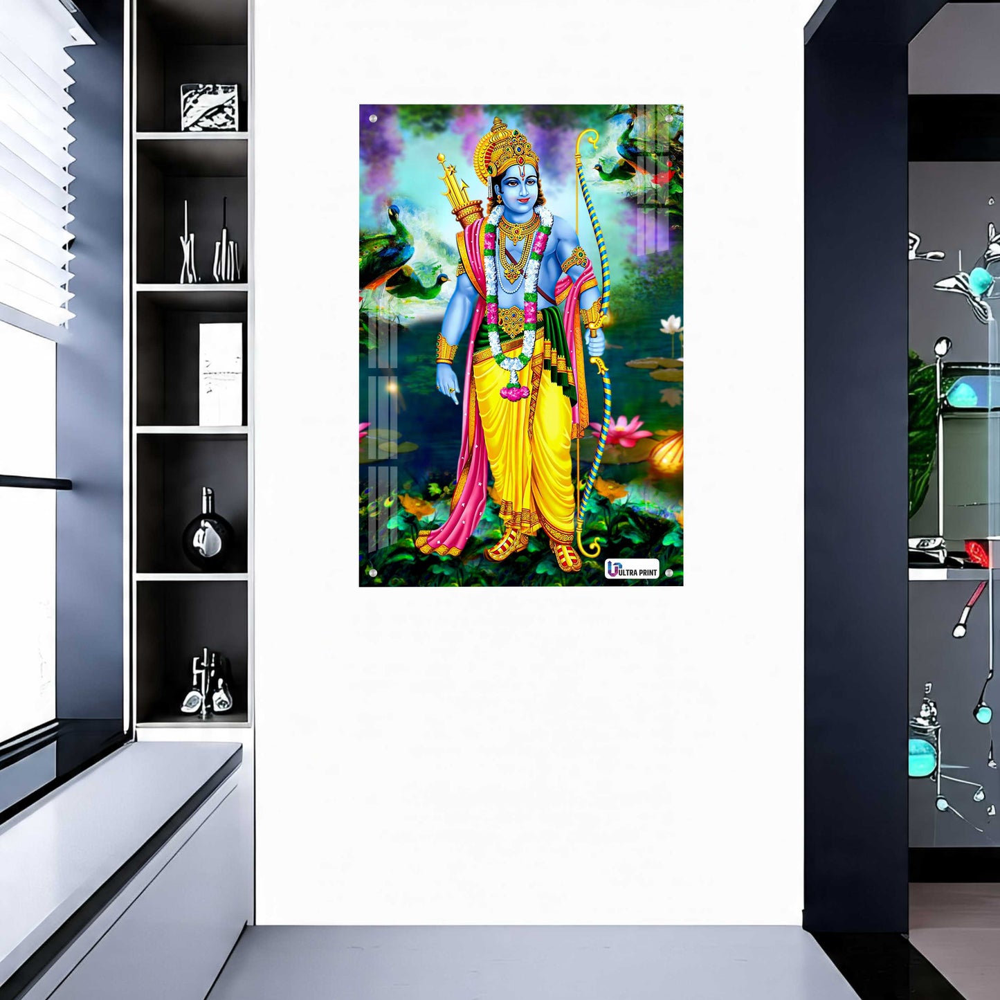 Lord Ram Rajyabhishek Premium Acrylic Wall Frame