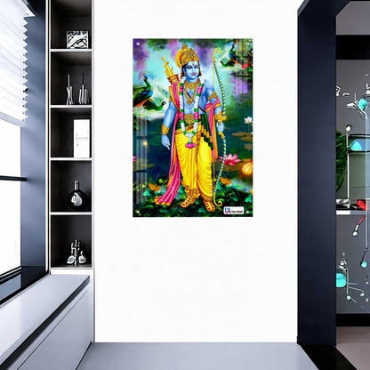 Lord Ram Rajyabhishek Premium Acrylic Wall Frame