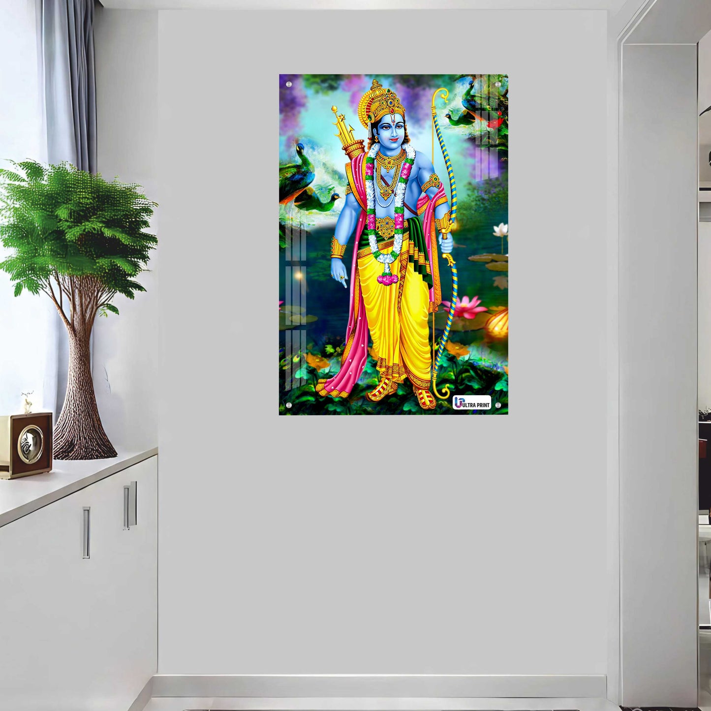 Lord Ram Rajyabhishek Premium Acrylic Wall Frame