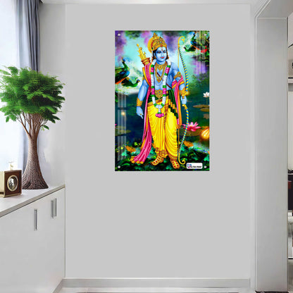 Lord Ram Rajyabhishek Premium Acrylic Wall Frame