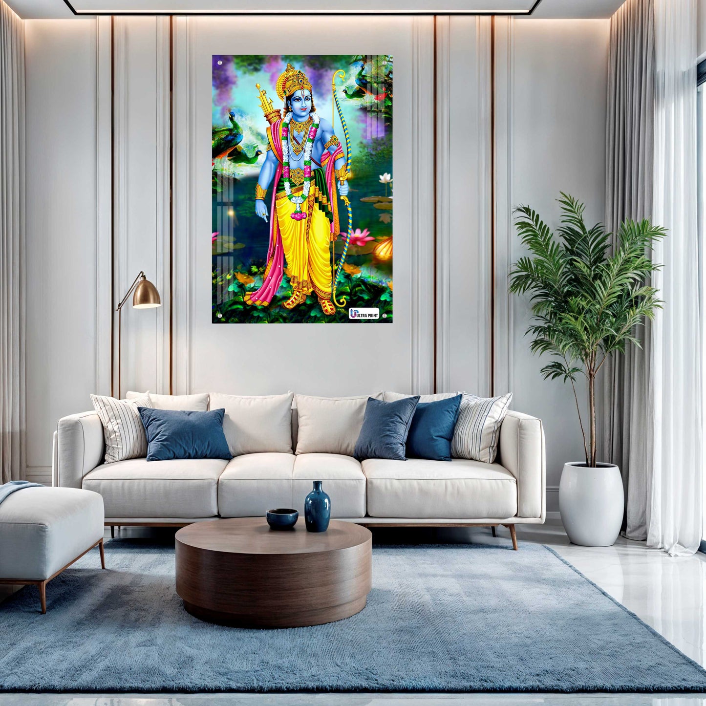 Lord Ram Rajyabhishek Premium Acrylic Wall Frame