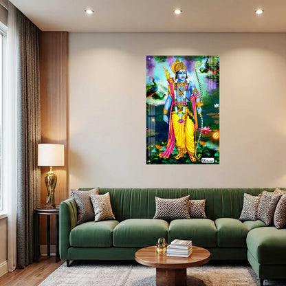 Lord Ram Rajyabhishek Premium Acrylic Wall Frame