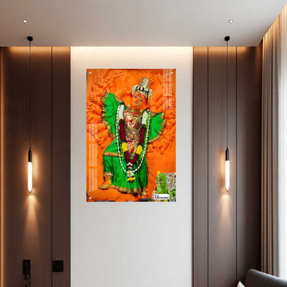 Saptashrungi Mata Premium Acrylic Frame
