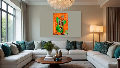 Saptashrungi Mata Premium Acrylic Frame