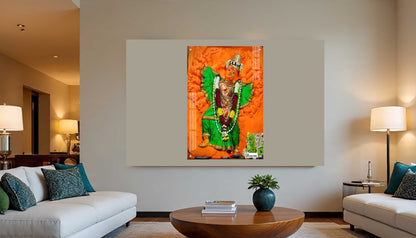 Saptashrungi Mata Premium Acrylic Frame