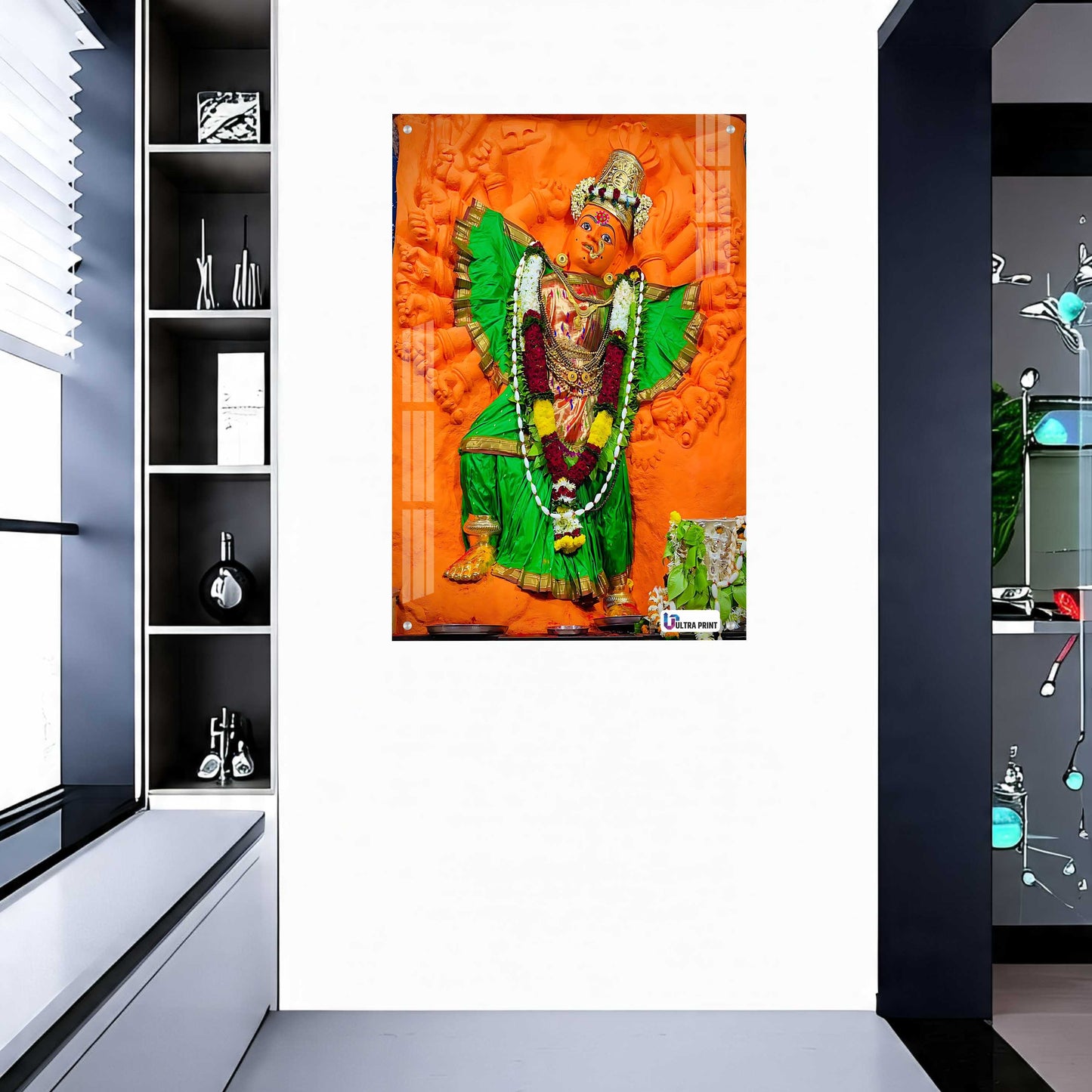 Saptashrungi Mata Premium Acrylic Frame